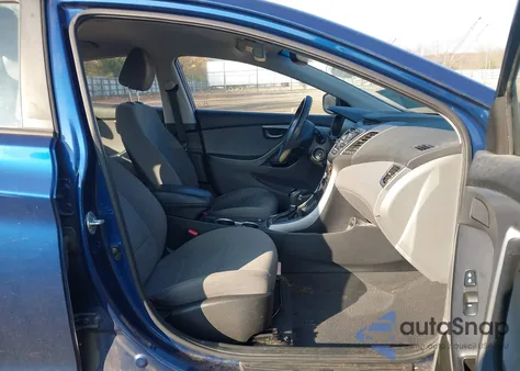 2016 Hyundai Elantra Se from USA, damaged, VIN 5NPDH4AE4GH683748